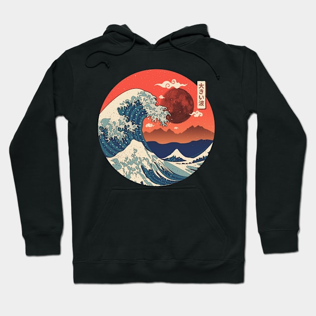 Kanagawa Wave Hoodie by Hirolabs